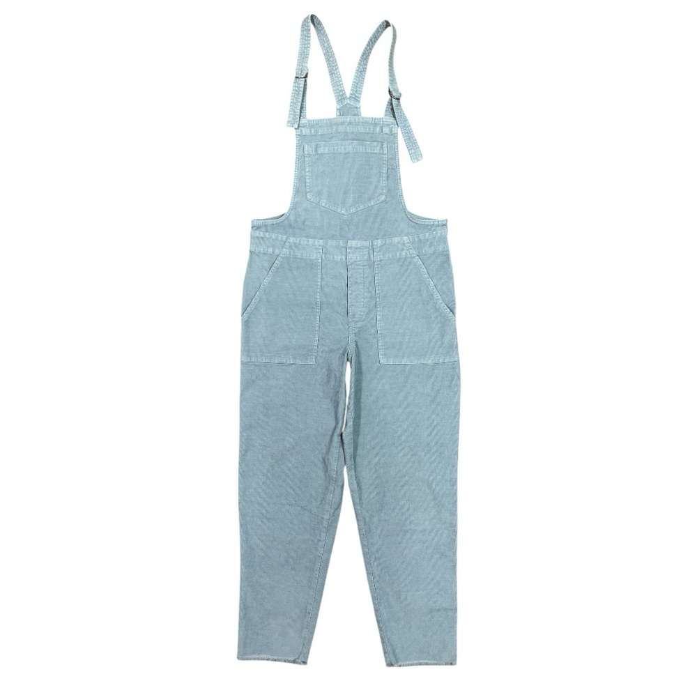 Aerie Werk & Play Twill Cord Overalls size Small in Cloudy Blue - Picture 2 of 6